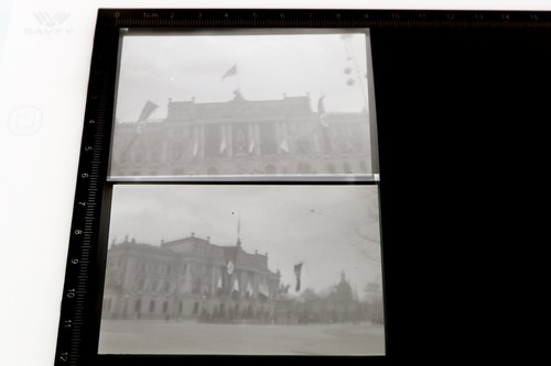 Zwei alte negative - negative, rathaus