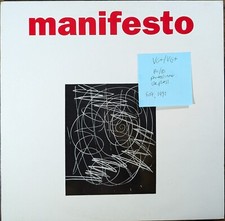 Manifesto Self Titled Vinyl Record VG+/VG+ Fire11030 1992