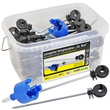 50x Langstiel Isolator BOX