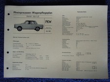 Bmw 700 1960 schmierplan - 700, ls