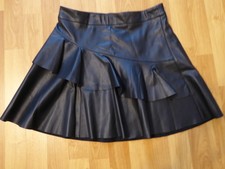 Lederimitat Minirock von Only