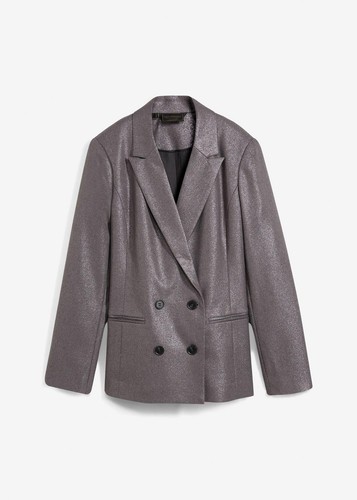 Blazer mit glanzdruck 40 - blazer, gr.