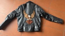 Hochwertige Harley Davidson Patch Damenlederjacke Motorradlederjacke NP: 699.-€