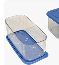 Tupperware Clear Mates Blau Kühlschrankbox 400ml NEU&OVP 