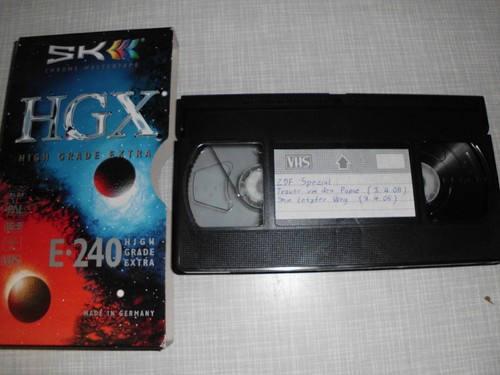Vhs kassetten zdf - zdf, spezial