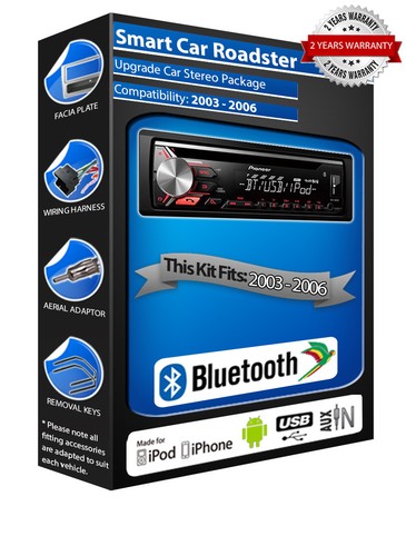 Smart car roadster - cd, player