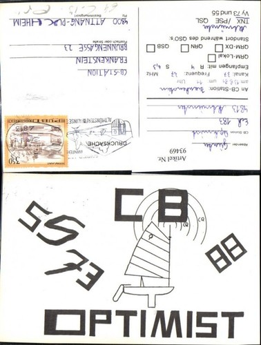 93469 qsl karte altmünster - cb,