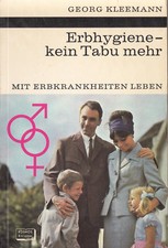 KOSMOS - BIBLIOTHEK 267  KLEEMANN : ERBHYGIENE KEIN TABU MEHR