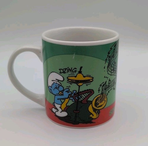 Die schlümpfe porzellan tasse - schlümpfe,