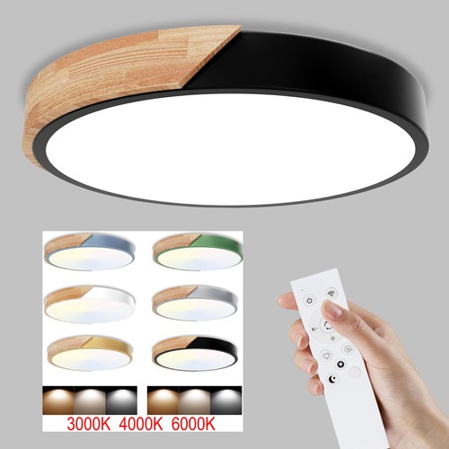 Led deckenleuchte holz - led,