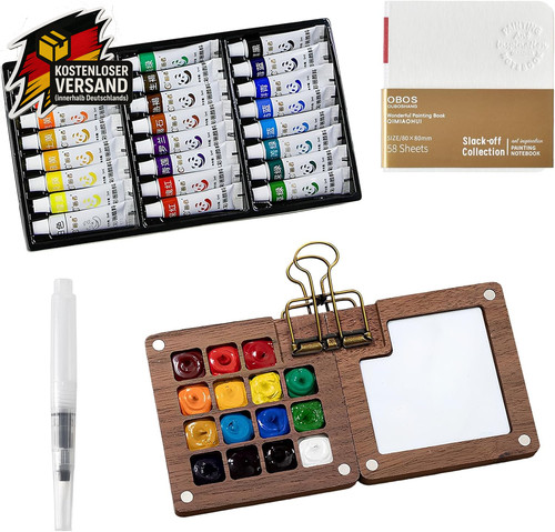 Mini aquarellset tragbare - aquarellset,