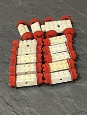 Lego Eisenbahn 4,5V 12V TRAIN ACHSE WEISS Räder ROT WHEEL ZUG Konvolut