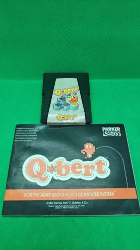 Atari 2600 qbert spiel retro - atari,