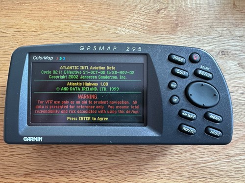 Garmin gpsmap 295 - garmin, colormap