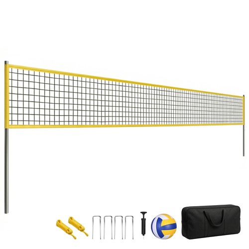 Volleyballnetz set tragbar - volleyballnetz,