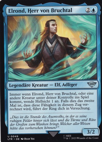 Mtg elrond herr von bruchtal - von,