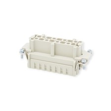 2 Stück Harting Han 16E-F-C