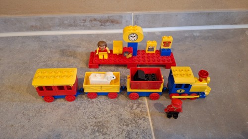 Lego duplo großer bahnhof mit - lego,