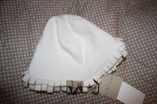 Burberry Mütze mit Fransen NEU natur Kopfumfang 50 cm
