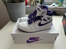 Air Jordan 1 WMNS court purple | EU 42.5 / US 10.5 | Zustand 9/10