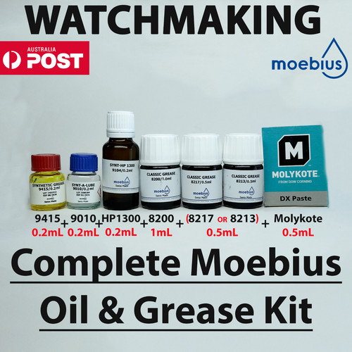Moebius oil grease kit - oil,