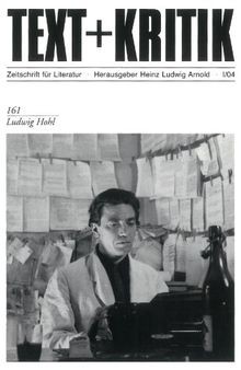 Ludwig hohl - (text+kritik, 161)
