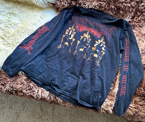 Immortal longsleeve bandshirt - immortal,