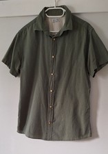 Herren Kurzarmhemd, XL,100%BW