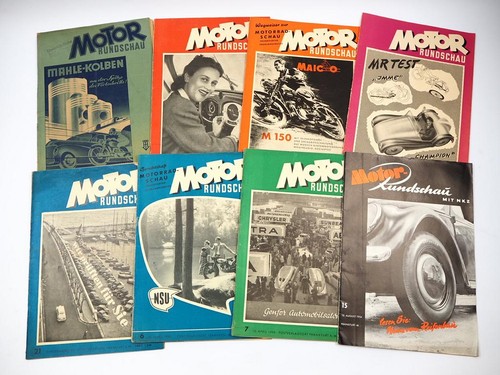 Motor rundschau - motor, 8x