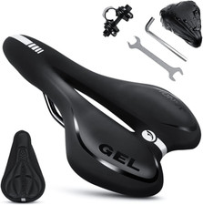 Fahrradsattel Herren Damen Bequem, MTB Cube Sattel Fahrradsitz Mit Reflektor, Sa