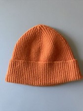 LE BONNET AMSTERDAM CASHMERE MÜTZE MUETZE BEANIES IN ORANGE