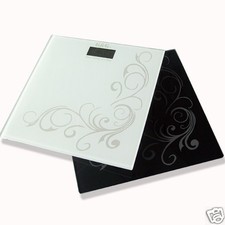 G&G  A5-180kg  AAA Batterien Digitale Personenwaage Digital-waage GLAS neuwertig