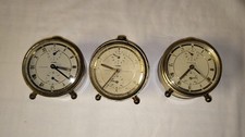 3 alte, mechanische Wecker von Junghans, ungeprüft, gebraucht