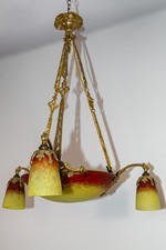 Art Deco Deckenleuchte, sign