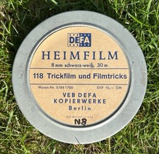 DEFA Heimfilm 8mm Schmalfilm "118 Trickfilm und Filmtricks“  DEFA-DDR