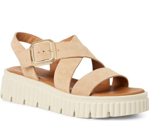 Tamaris damen beige keilabsatz - damen,