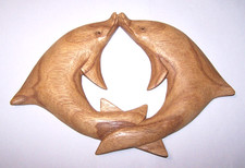 WANDBILD DELPHIN Wandrelief