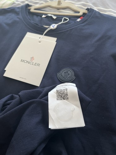 Moncler herren shirt blau - moncler,