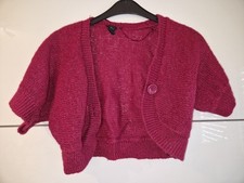 Y2k Retro Strickbolero H&M Bolero Strick S Strickjacke Kurzarm