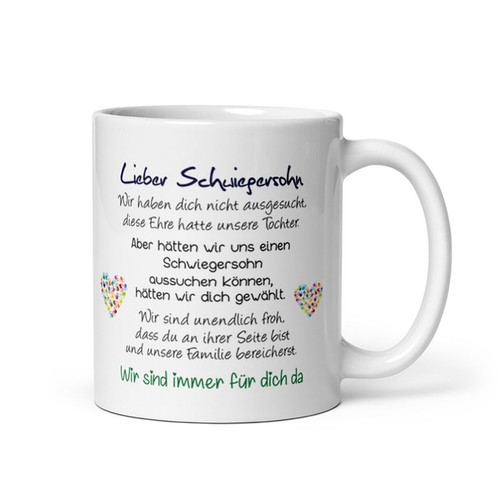 Tasse lieber schwiegersohn - tasse,