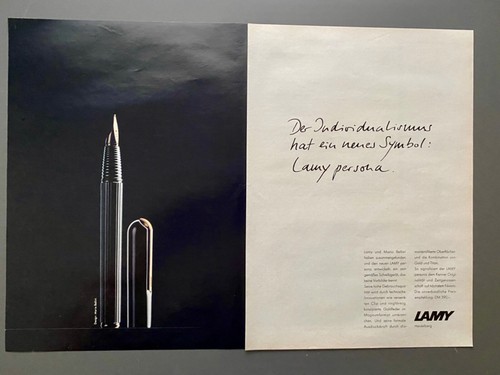 Lamy persona mario bellini - lamy,