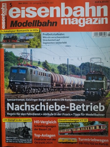 Eisenbahn modellbahn magazin - modellbahn,
