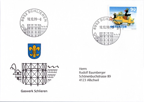 Schweiz brief sst schlieren - schweiz,