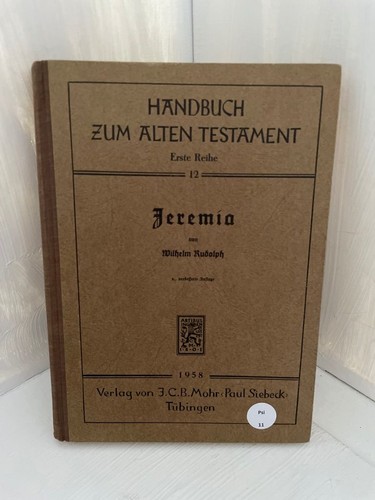 Jeremia von wilhelm - wilhelm, rudolph