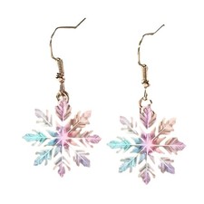 Schneeflocken-Ohrringe