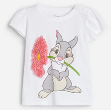 Baby Mädchen T-Shirt Reserved DISNEY Bambi Klopfer  Gr. 74 