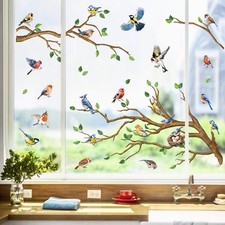 Fensteraufkleber Vögel Ast