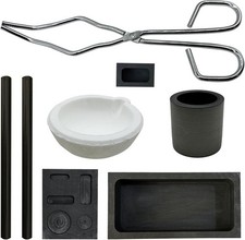 8-teilig Graphit Tiegel Set