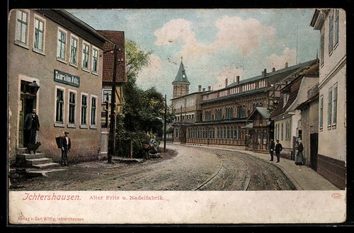 Ichtershausen gasthaus - ak,