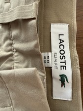 Lacoste Chino Beige Slim Fit